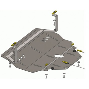 Захист двигуна Volkswagen Polo 2009- 2