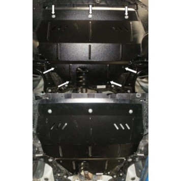 Захист двигуна Volkswagen Polo 2009- 2-1