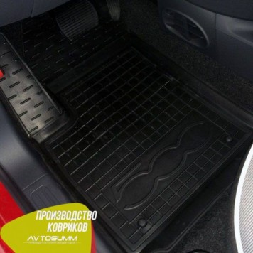 Автомобільні килимки в салон для Fiat 500-1