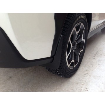 Брызговики для Honda Civic HB с 2012 (задний к-т 2 шт)-2