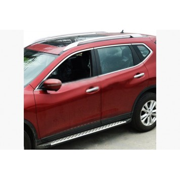 Рейлинги на крышу Nissan X-trail T32 /Rogue 2014 оригинальный дизайн 
