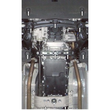 Захист двигуна Hyundai Genesis 2014-2017-2