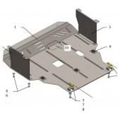 Захист двигуна Hyundai Elantra V (MD) 2011-2014