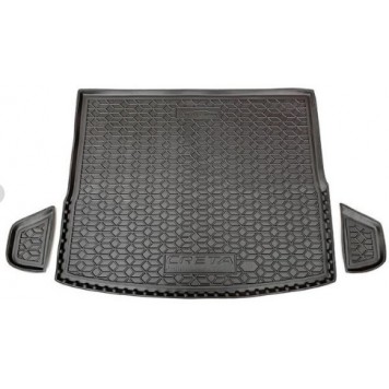 Автомобільний килимок в багажник Hyundai Creta 2019- (збірка Індія)