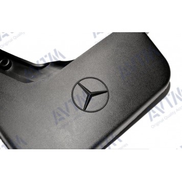 Бризковики для Mercedes-Benz GL164 2006-2012 (задній к-т 2 шт)-3
