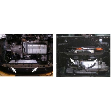 Защита двигателя Peugeot Partner М59 2005-2018-1