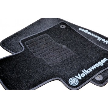 Текстильні килимки в салон для Volkswagen Touareg (2010)-7