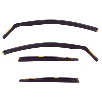 Дефлекторы окон Opel Astra H 2004-2009 5D HTB