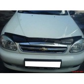 Дефлектор капота для Daewoo Lanos 2005-/ Chevrolet Lanos 2005- Дефлектор капота для Daewoo Lanos 2005-/ Chevrolet Lanos 2005-