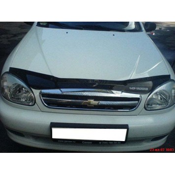 Дефлектор капота Daewoo Lanos 2005- / Chevrolet Lanos 2005-