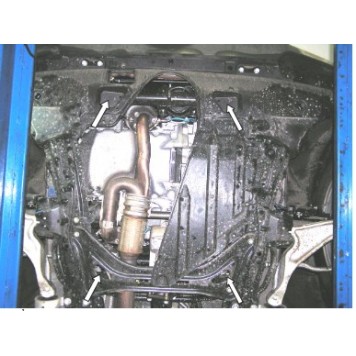 Захист двигуна Honda Pilot 2008-2012-2