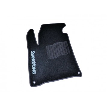 Текстильні килимки в салон для Ssang Yong Korando (2010)-1