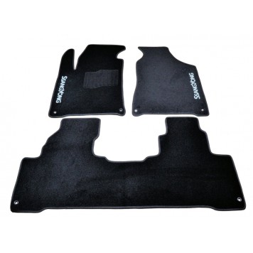 Текстильні килимки в салон для Ssang Yong Korando (2010)