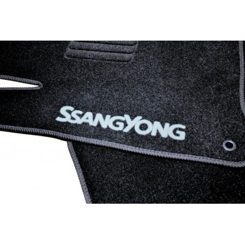 Текстильні килимки в салон для Ssang Yong Korando (2010)-5