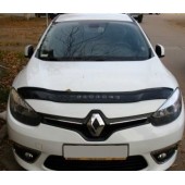 Дефлектор капота для Renault Fluence 2013-