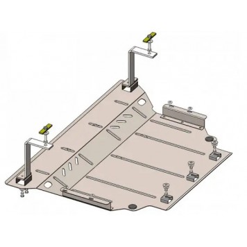 Защита двигателя Volkswagen T-ROC 2017-