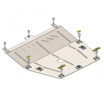 Захист двигуна Renault Clio 2009-2012-