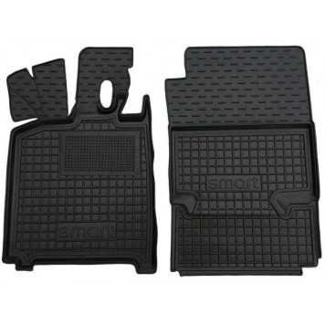 Автомобільні килимки в салон для Smart 451 (2007>) Fortwo