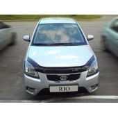 Дефлектор капота для Kia RIO II 2005-2010