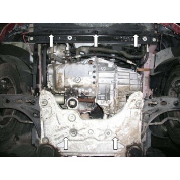 Захист двигуна Opel Vivaro 2001-2014 2-2