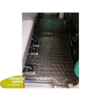 Автомобільні килимки в салон для Volkswagen T 5 (2010>) Caravelle TOP (2-й ряд) (з пічкою)-1