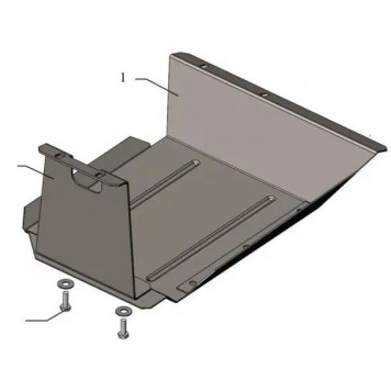 Защита бака Suzuki Jimny JB 2005-2012 2