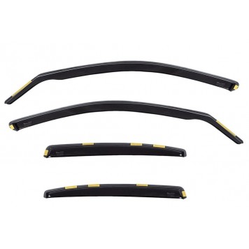 Дефлекторы окон Skoda Octavia A-5 2004-2013 5D LTB