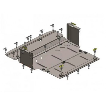 Захист двигуна Jac S2 2015-2019-