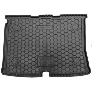 Автомобільний килимок в багажник Fiat Qubo/Fiorino 08-/Citroen Nemo 07-/Peugeot Bipper 08-