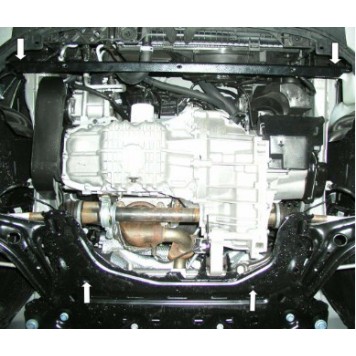 Защита двигателя Ford B-Max 2013--2