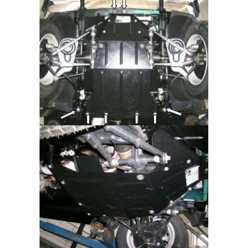 Захист двигуна ВАЗ Нива - 2121 2010--1