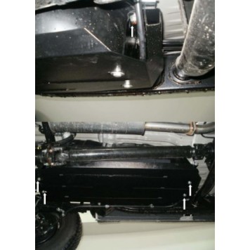 Захист двигуна Mitsubishi L200 2006-2014 6-1