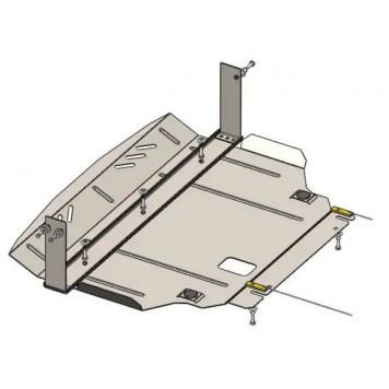 Захист двигуна Ford Fiesta ST EcoBoost 2013-