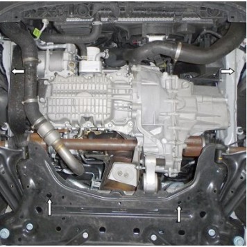 Захист двигуна Ford Fiesta ST EcoBoost 2013--2