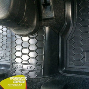 Автомобільні килимки в салон для Nissan Micra (2003>)-3