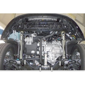 Захист двигуна Kia Optima 2015--2