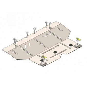 Защита двигателя Fiat 500 2010-2019