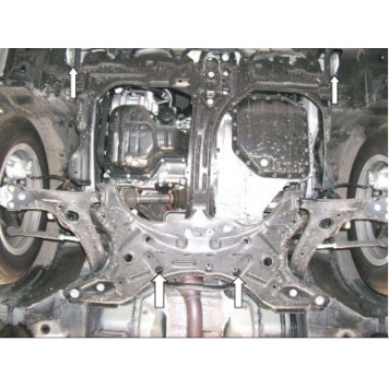 Захист двигуна Toyota Corolla E16/E17 2012-2019 2-2