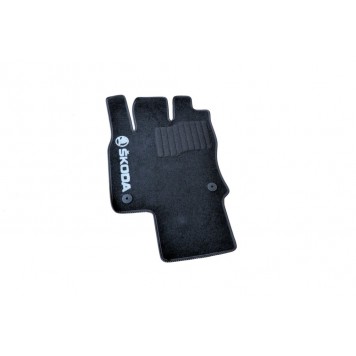 Текстильні килимки в салон для Skoda Kodiaq (2016)-1