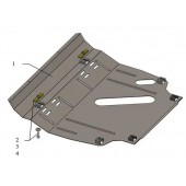 Захист двигуна Toyota RAV 4 III 2005-2012 2