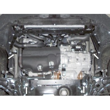 Захист двигуна Volkswagen Caddy 2010-2019-2
