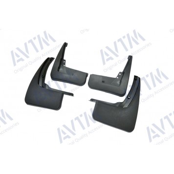 Бризковики для Mercedes-Benz GL164 (з порогами) 2006-2012 (4 шт)-2