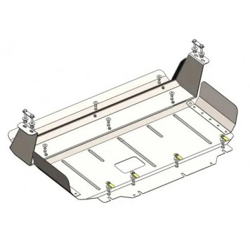 Захист двигуна Ford Tourneo Custom (пасажир) 2019-