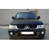 Дефлектор капота для Mitsubishi Pajero Sport 1998-2007