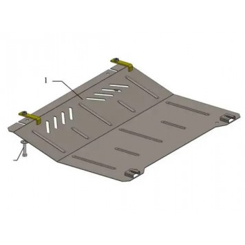 Захист двигуна Opel Corsa D 2006-