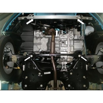 Захист двигуна Opel Corsa D 2006--1