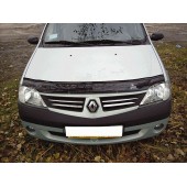 Дефлектор капота для Renault Logan 2005-2012