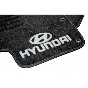 Текстильні килимки в салон для Hyundai Santa Fe (2010-2012)-6
