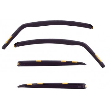 Дефлекторы окон Peugeot 207 5D 2006-> HTB