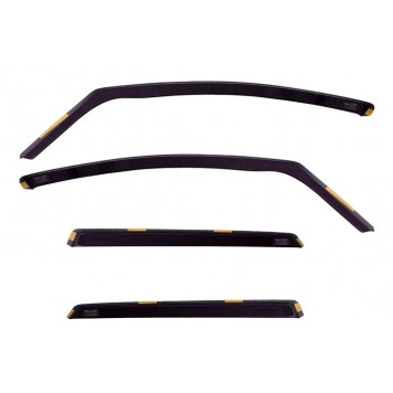 Дефлектори вікон Peugeot 508 2010-2018 4D Sedan